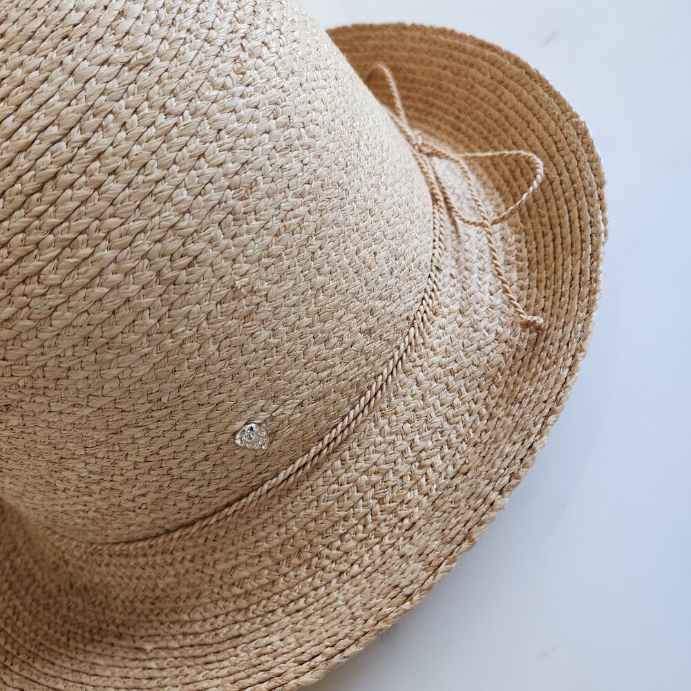 NWT Helen Kaminski Prima 8 Raffia Hat – Elegant Sun-Ready Style ☀️🧢(#800) - Picture 5 of 13